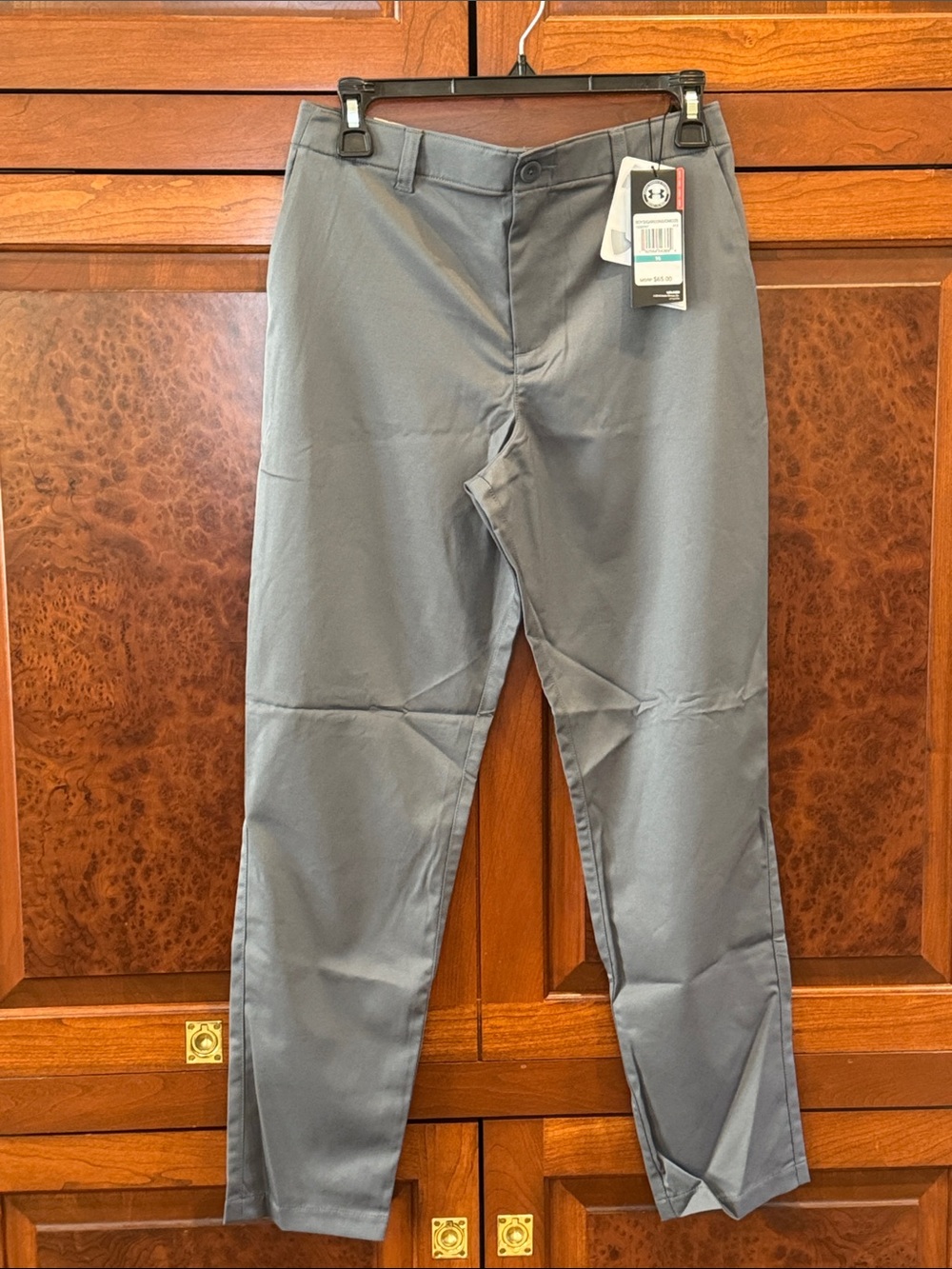 Under Armour boys size 16 slate Gray Performance golf Pants NWT